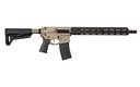 Q LLC SW55616INRIFLE SUGAR WEASEL  5.56X45MM NATO 30+1 16", FDE REC, GRAY FURNITURE, MAGPUL SL-K STOCK, CHERRY BOMB MUZZLE BRAKE, AMBI SAFETY & CHARGING HANDLE