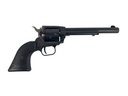 HERITAGE MFG SRR22MBS6PG ROUGH RIDER  22 LR/22 WMR 6 SHOT/ 6.50" BLACK SATIN STEEL BARREL, FRAME & CYLINDER, BLACK POLYMER GRIP, HAMMER/THUMB SAFETY, EXPOSED HAMMER