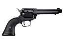 HERITAGE MFG SRR22MBS4PG ROUGH RIDER  22 LR/22 WMR 6 SHOT, 4.75" BLACK SATIN STEEL BARREL, FRAME & CYLINDER, BLACK POLYMER GRIP, EXPOSED HAMMER