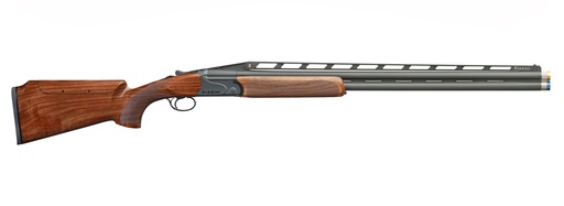 [853418267127] RIZZINI USA 26011230 BR110 SPORTER IPS OVER/UNDER 12 GAUGE 2RD 30" CHROME LINED XL BACK BORED, ADJ. VENT RIB, MATTE GRAY BARREL/REC, GRADE II TURKISH WALNUT STOCK W/ADJ COMB, 5 EXT. CHOKES