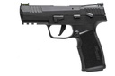 SIG SAUER 322CBAS P322  COMPACT 22 LR 20+1 4" BLACK STEEL THREADED BARREL, BLACK HARD COAT ANODIZED OPTIC READY/SERRATED SLIDE, BLACK SS/POLYMER FRAME W/PICATINNY RAIL & BLACK POLYMER GRIPS