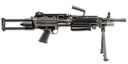 FN 46100171 M249S PARA 5.56X45MM NATO  16.10" BARREL 30+1 MAG OR 200RD BELT CAPACITY, BLACK  ROTATING & TELESCOPING STOCK, HYDRAULIC RECOIL BUFFER, NON-SLIP BUTTPLATE, OPTICS READY