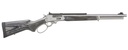 MARLIN 70478 1895 BIG LOOP FULL SIZE 45-70 GOV 6+1 19" POLISHED STAINLESS STEEL THREADED BARREL, POLISHED STAINLESS STAINLESS STEEL RECEIVER, FIXED GRAY LAMINATE STOCK