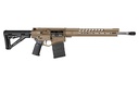 DIAMONDBACK DB1032C061 DB10  308 WIN 18" 20+1 FLAT DARK EARTH ADJUSTABLE MAGPUL CTR STOCK BLACK MAGPUL MOE K2 GRIP WITH BLACK GOLD LOWER 15" M-LOK