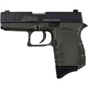 DIAMONDBACK DB0200P101 DB9 GEN4 MICRO-COMPACT FRAME 9MM LUGER 6+1, 3.10" STAINLESS STEEL BARREL, BLACK NITRIDE SERRATED STAINLESS STEEL SLIDE, OD GREEN POLYMER FRAME & GRIP