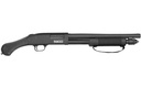 MOSSBERG 51601 590S SHOCKWAVE 12 GAUGE PUMP 3" 8+1 14.38" MATTE BLUED STEEL BARREL, BLACK ANODIZED RECEIVER, BLACK RAPTOR BIRDSHEAD GRIP