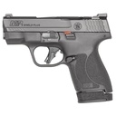 SMITH & WESSON 13534 M&P SHIELD PLUS OPTIC READY COMPACT 9MM LUGER 10+1/13+1 3.10", BLACK, OPTIC CUT SLIDE, POLYMER FRAME, TRITIUM SIGHTS (NO THUMB SAFETY)