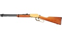 ROSSI RL22181WD-GLD1 RIO BRAVO  22 LR 15+1 18" POLISHED BLACK BARREL, GOLD METAL REC, HARDWOOD FURNITURE