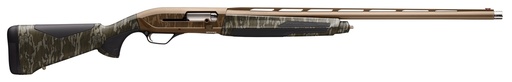 [023614849414] BROWNING 011743205 MAXUS II WICKED WING 12 GAUGE 3.5" 4+1 26" BURNT BRONZE CERAKOTE BARREL & RECEIVER, MOSSY OAK BOTTOMLAND SYNTHETIC STOCK WITH SOFTFLEX CHEEK PAD & OVERMOLDED GRIP PANELS