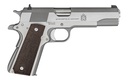 SPRINGFIELD ARMORY PBD9151L 1911 MIL-SPEC DEFEND YOUR LEGACY 45 ACP 7+1, 5" STAINLESS STEEL MATCH GRADE BARREL, STAINLESS SERRATED SLIDE, STAINLESS STEEL FRAME W/BEAVERTAIL, CHECKERED WOOD GRIP