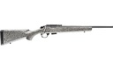 BERGARA RIFLES BMR005 BMR  FULL SIZE 17 HMR 5+1/10+1 20" MATTE BLUED STEEL THREADED BARREL & DRILLED & TAPPED STEEL RECEIVER, FIXED GRAY/BLACK SPECKLED SYNTHETIC STOCK