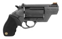 TAURUS 2441021GRY JUDGE PUBLIC DEFENDER 45 COLT (LC) CALIBER OR 2.50" 410 GAUGE 5 SHOT 2.50" GRAY FINISH BARREL, MATTE BLACK OXIDE FINISH CYLINDER, GRAY FINISH POLYMER FRAME & BLACK RIBBER GRIP